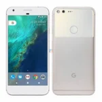 Google Pixel XL Smartphone Front And Back Views In White Color