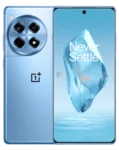 OnePlus 12R Smartphone Frontview And Backview In Cool Blue Color