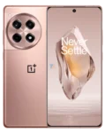 OnePlus 12R Smartphone Frontview And Backview In Sunset Dune Color