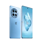 OnePlus 12R Smartphone Tiltedview In Cool Blue Color